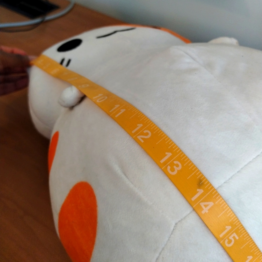 Kleptocats Kitty Cat Plush Stuffed Animal 14in Orange White Softie Plush Toy - Picture 13 of 16